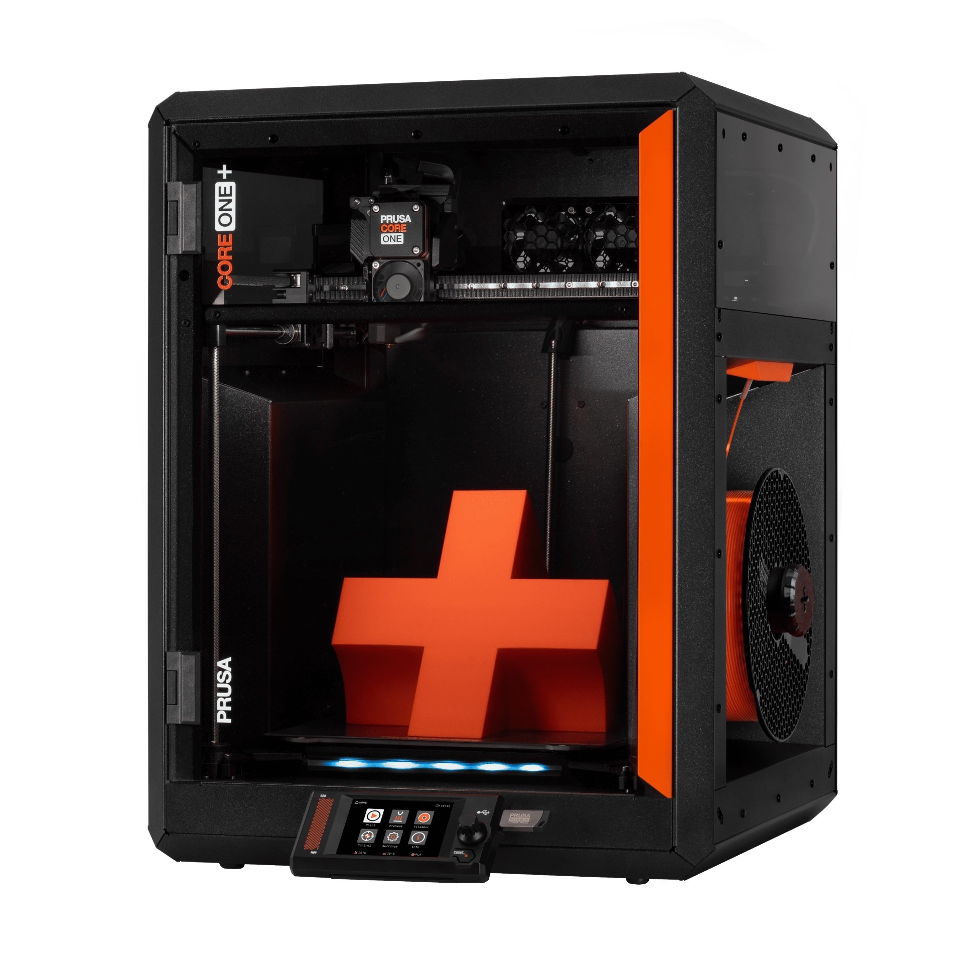 3D printeris Prusa Core One+ samontēts